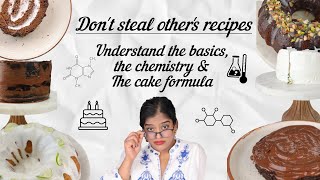 CAKE FORMULA to make a perfect cake every time | Eggless cake recipe development process