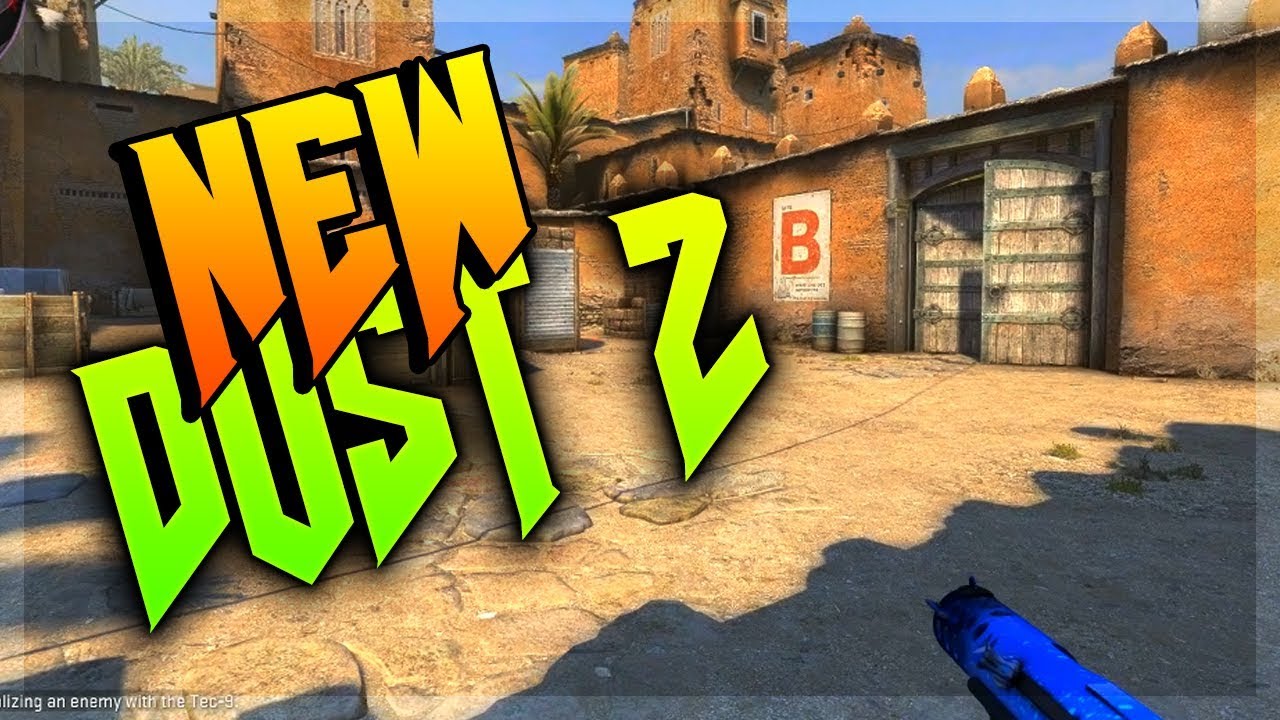 CSGO - The new Dust 2 remake 2017 ENTIRE MAP SHOWCASE - YouTube