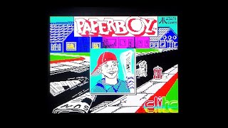 ペーパーボーイ ZX Spectrum Longplay [169] Paperboy - YouTube