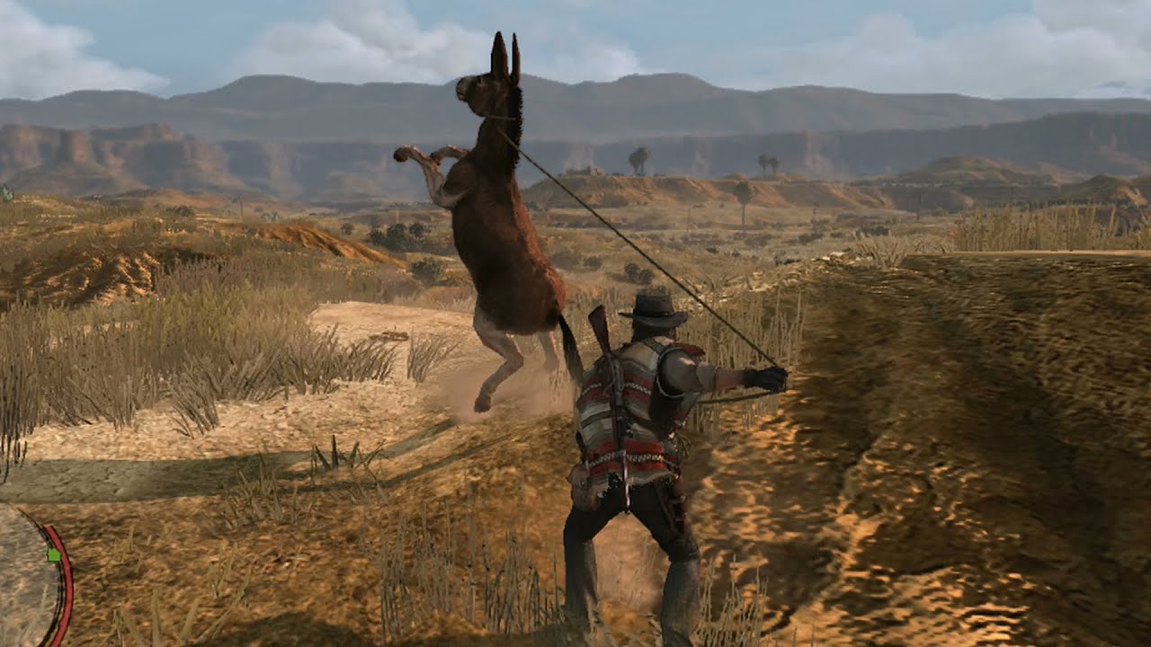 Riding a Donkey In Mexico - Red Dead Redemption