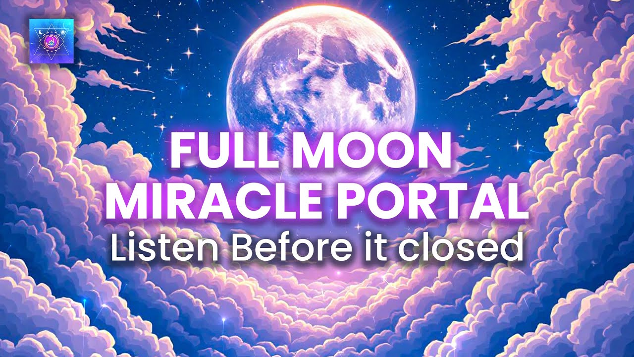 June 11 WARNING: Full Moon Portal Opened. This audio will bring you luck in 8 minutes, 100% working!
