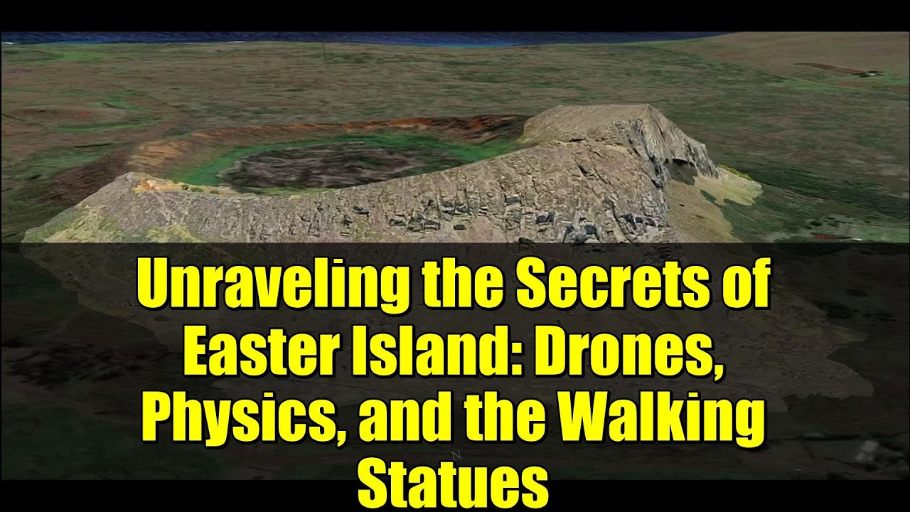 Раскрывая тайны острова Пасхи: дроны, физика и ходячие статуи
