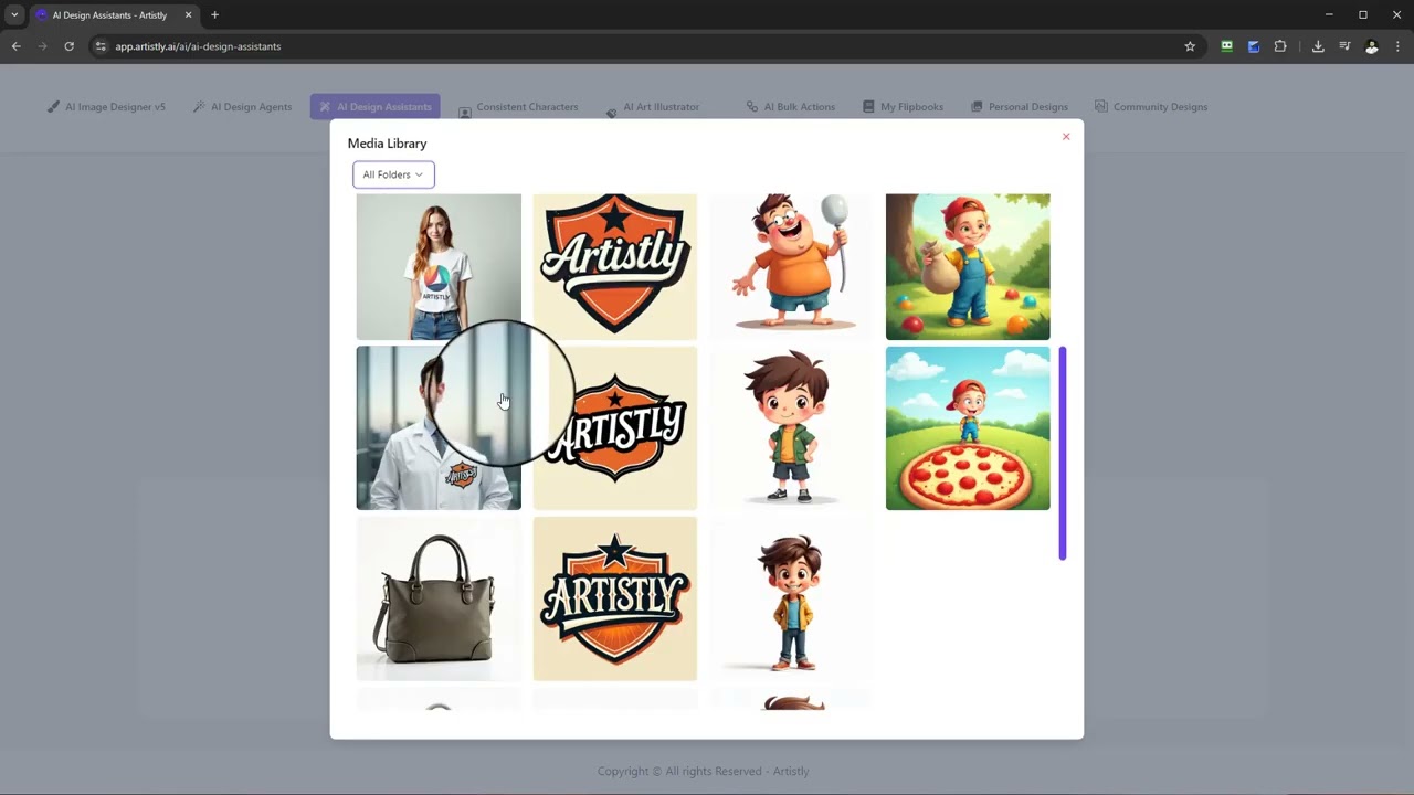 Artistly 5 0： How To Use Products Photos Feature 