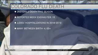 Second child flu death this season reported in Colorado