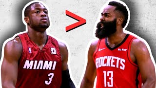 Why Dwyane Wade Is UNDOUBTEDLY Better Than James Harden!