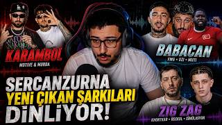 Sercanzurna - Yeni Çıkan Şarkıları Dinliyor (Murda & Motive, Fmg & Uzi & Muti, Khontkar & Reckol) Resimi