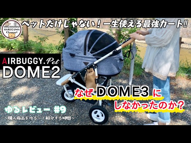 ゆるレビュー#9】エアバギーDOME2を選んだ理由！なぜDOME3にしなかった