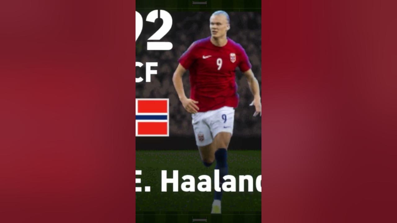 #shorts ||| Merekrut Erling Haaland di eFootball Mobile - YouTube
