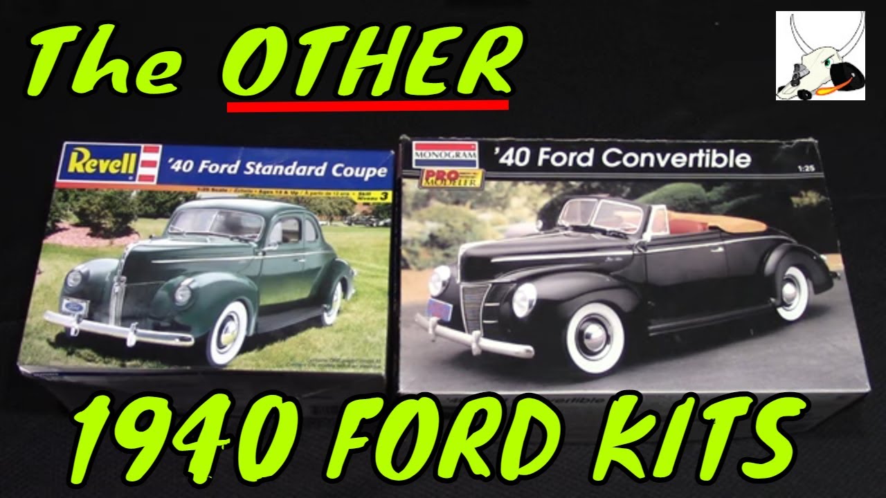 Luka's Kits #25 Revell '40 Ford Coupe & Convertible - YouTube