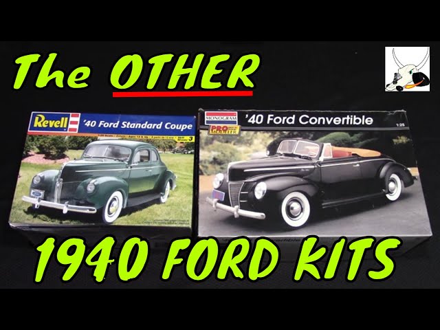 Luka's Kits #25 Revell '40 Ford Coupe & Convertible - YouTube