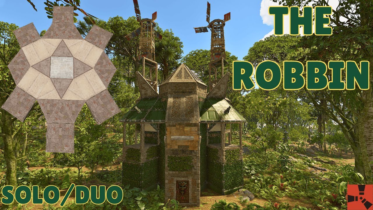 THE ROBBIN: Solo/Duo Rust Base That's a Bit Different. - YouTube