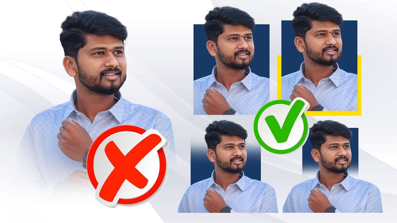 Box Cut Photo Editing|Photoshop Box Cut Photo Work |Photoshop Photo ...