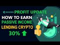 PROFIT UPDATE How To Earn Passive Income via KuCoin Lend (Simple Crypto Lending Strategy Tutorial)