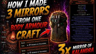 How I made 3 Mirrors from one Body Armour Craft Poe2-0.5