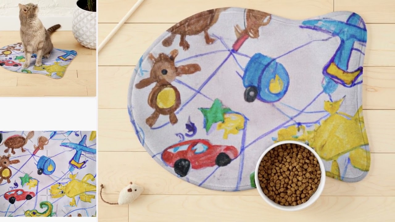 Toys Story A Celebration of Childhood - Cat Mat