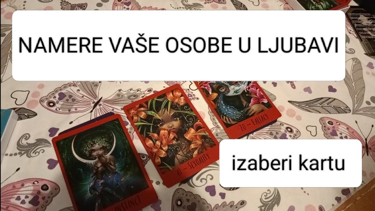 Koje su namere vaše osobe prema vama? Ljubavno izaberi kartu otvaranje 🐺🔥🤡❤️