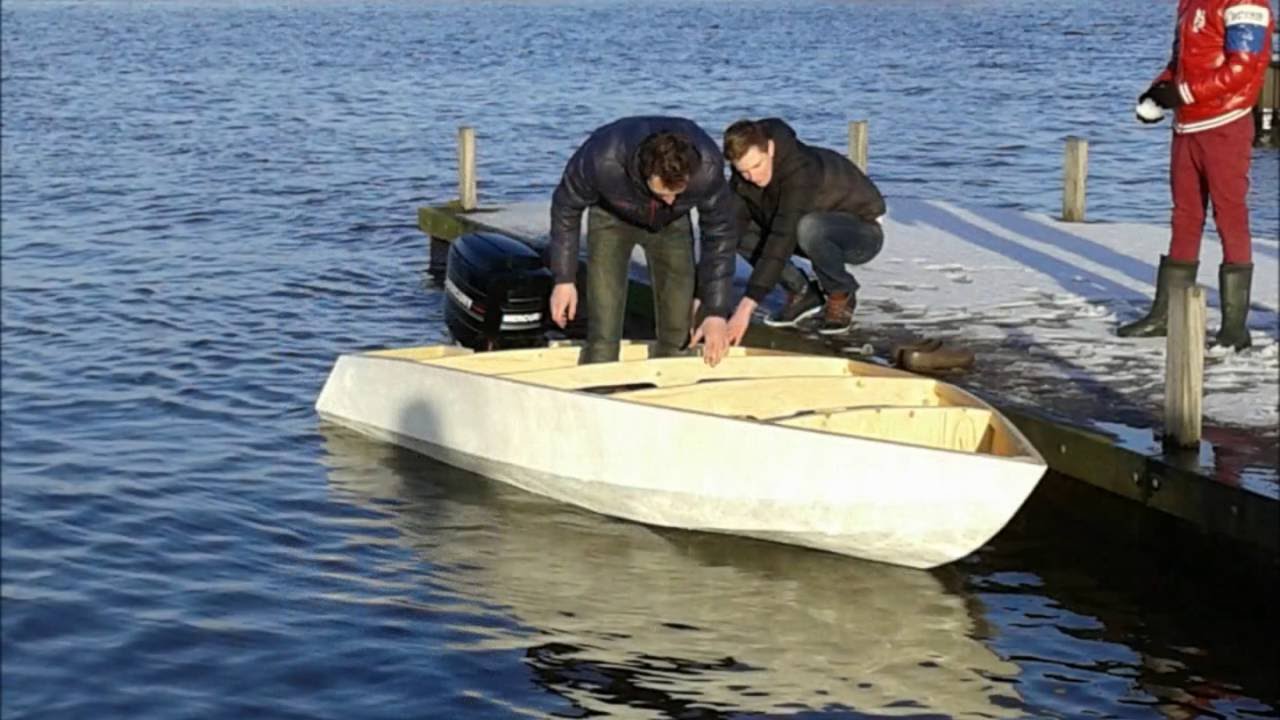 building a plywood 60 hp speedboat - youtube