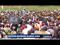 RUTO PROMISES TO BUILD ROADs TO MATAYOs RESIDENTs 