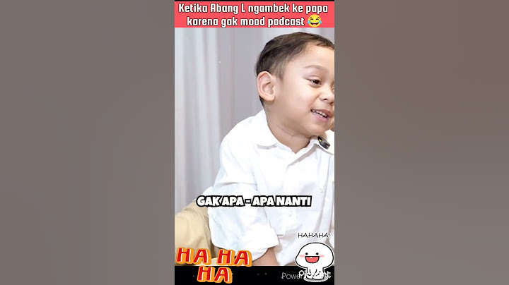 The funny thing is that Abang L is angry with Papa Billar #lestikejora #rizkybillar #levianbillar...