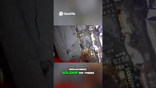 DIY Soldering: Flux for a Cleaner Board #Shorts