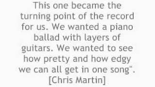 Coldplay Explains \