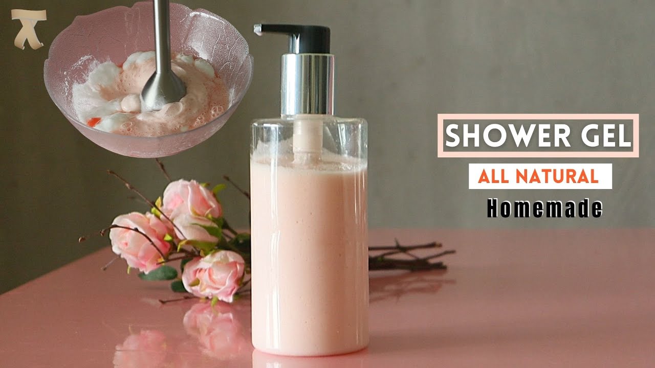 Homemade shower gel body wash YouTube