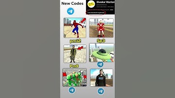 😳 Ironman + Carryminati + Alien + Spiderman Cheat Codes Indian Bikes Driving 3D New Update #shorts