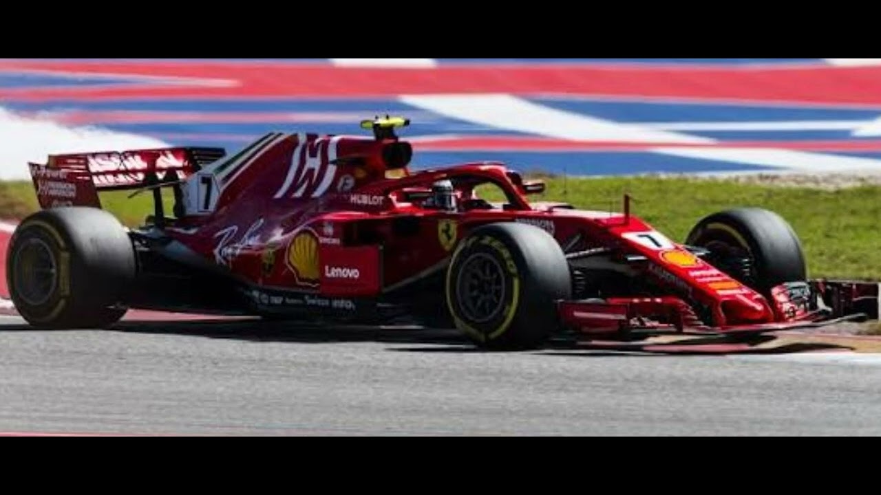 F1 2018 USA Grand Prix Kimi Raikkonen Won The Race Scene
