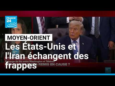 Les &Eacute;tats-Unis et l'Iran &eacute;changent des frappes, le protocole d'accord remis en cause&nbsp;?

L'Iran a affirm&eacute; samedi 27 juin avoir ripost&eacute;, en attaquant des cibles am&eacute;ricaines dans le Golfe, &agrave; des frappes men&eacute;es la veille par &Eacute;tats-Unis contre son territoire. Les frappes am&eacute;ricaines, les premi&egrave;res connues depuis la signature du protocole d'accord entre Washington et T&eacute;h&eacute;ran le 17&nbsp;juin, ont &eacute;t&eacute; lanc&eacute;es &agrave; la suite de l'attaque d'un navire commercial ayant franchi le d&eacute;troit d'Ormuz la veille et attribu&eacute;e &agrave; l'Iran par les &Eacute;tats-Unis.

#Les #&Eacute;tats #Unis #lIran #&eacute;changent