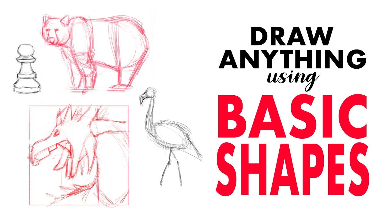 Learn How to Draw Using Basic Shapes 