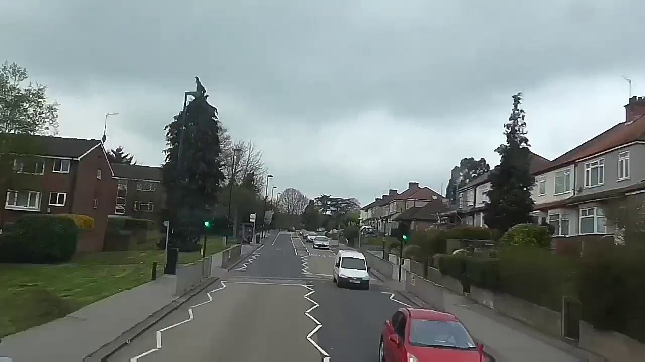 Full Route Visual + Small Diversion64 New Addington Thornton Heath