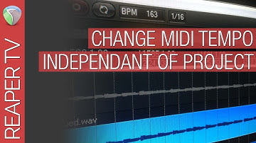 Setting Midi Tempo That