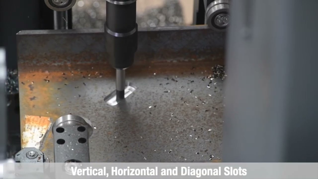 Ficep Vanguard 3 Spindle Drill Line System with Unique Milling Capabilities