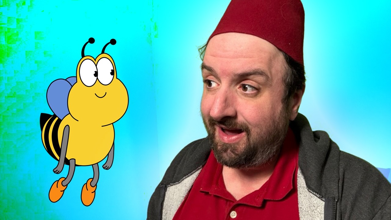 Just a Man in a Fez and His Bee 