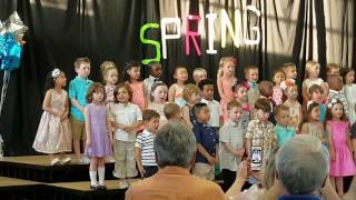 Sophia's Pre k spring concert pt 2