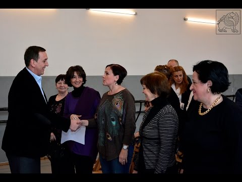 მიხეილ გიორგაძე ჭაბუკიანის სახელობის საბალეტო სასწავლებელს ესტუმრა