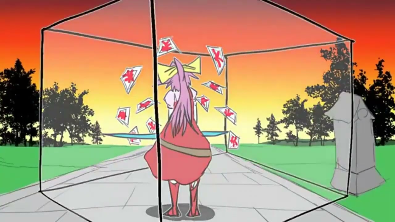 KKHTA Reimu, Remilia y Kanako vs Yorihime Watatsuki 