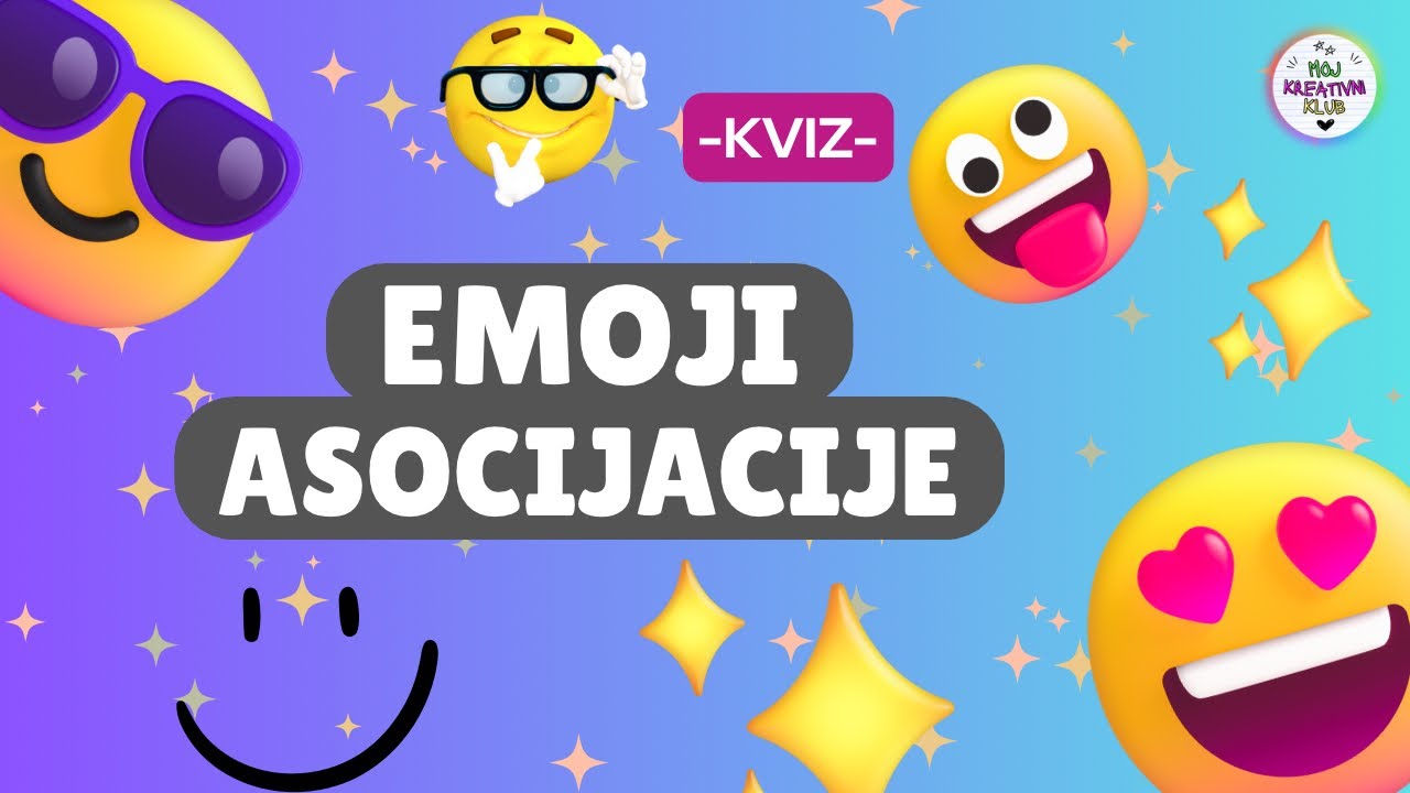 Emoji Asocijacije – Pogodi Pojam! 🎭🔍
