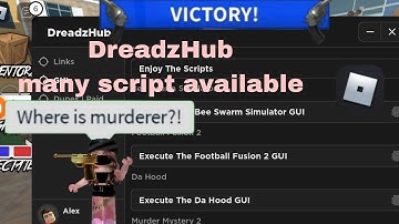 Roblox DreadzHub script | works in hydrogen, fluxus, delta, arcerus x