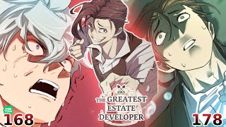 Reading The Greatest Estate Developer Chapter 168 - 178 Live Reaction! #webtoon #manhwa