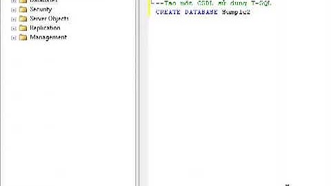 Học SQL Server 2008 R2   Bài 2 Phần 2   YouTube