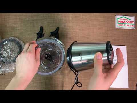 Подрібнювач чопер CASO UZ 400 (400 Вт, чаша 1,2 л, 4 леза, Німеччина), видео 2