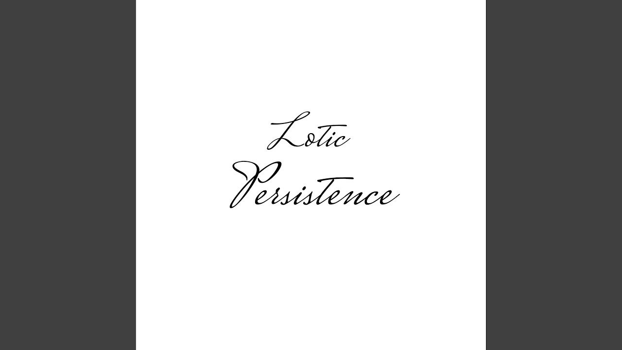 Persistence adlı videoyu YouTube'da izle Persistence adlı videoyu YouTube'da izle