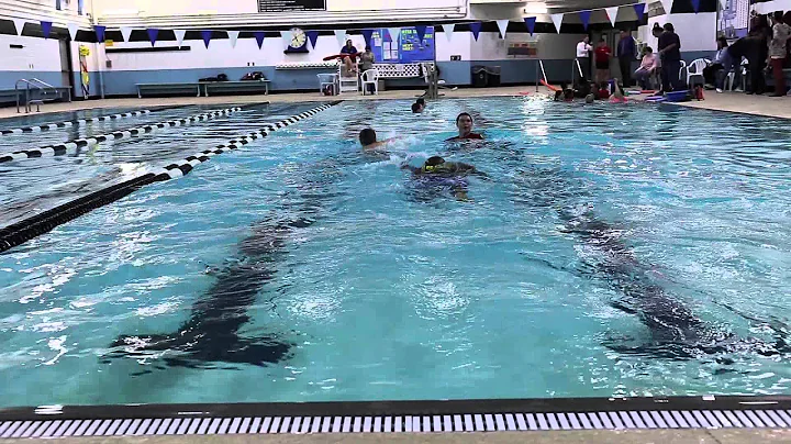 Adapted Aquatics swim practice, Feb. 10, 2015