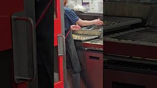 Dominos On Elizabeth In Fort Collins, Co Sam Cross-Contting The Toppings You Consume. Ew......