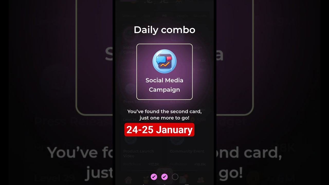 dropee daily combo 24 Jan