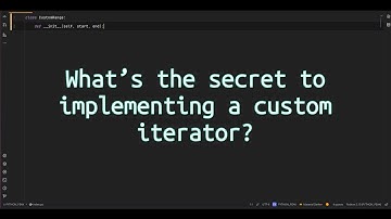What’s the #secret to implementing a custom iterator? Unveil the #secrets of Custom Iterators in