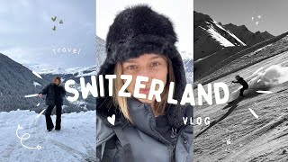 Switzerland Vlog - Skiing / cheese fondue