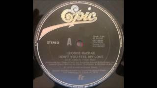 George McCrae - Don't You Feel My Love (1979) 12 inch Vinyl