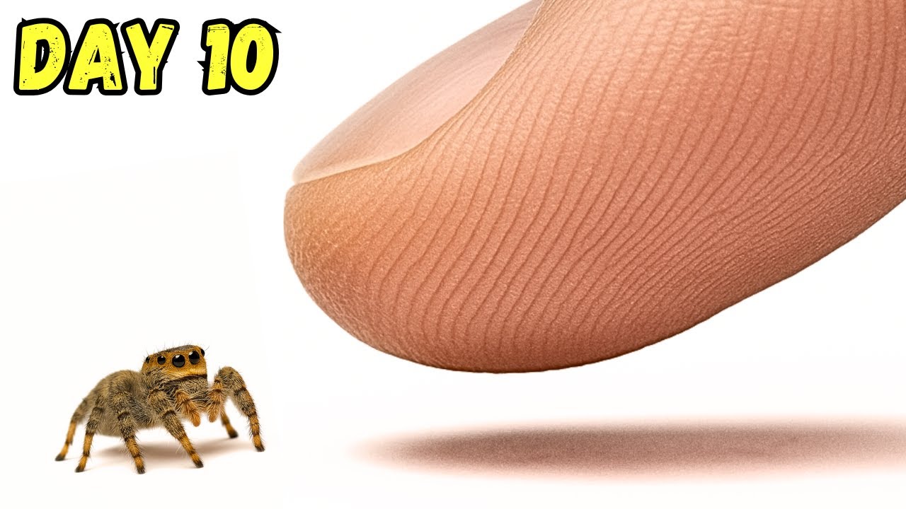 Я пытался подружиться с пауком, и вот что получилось...